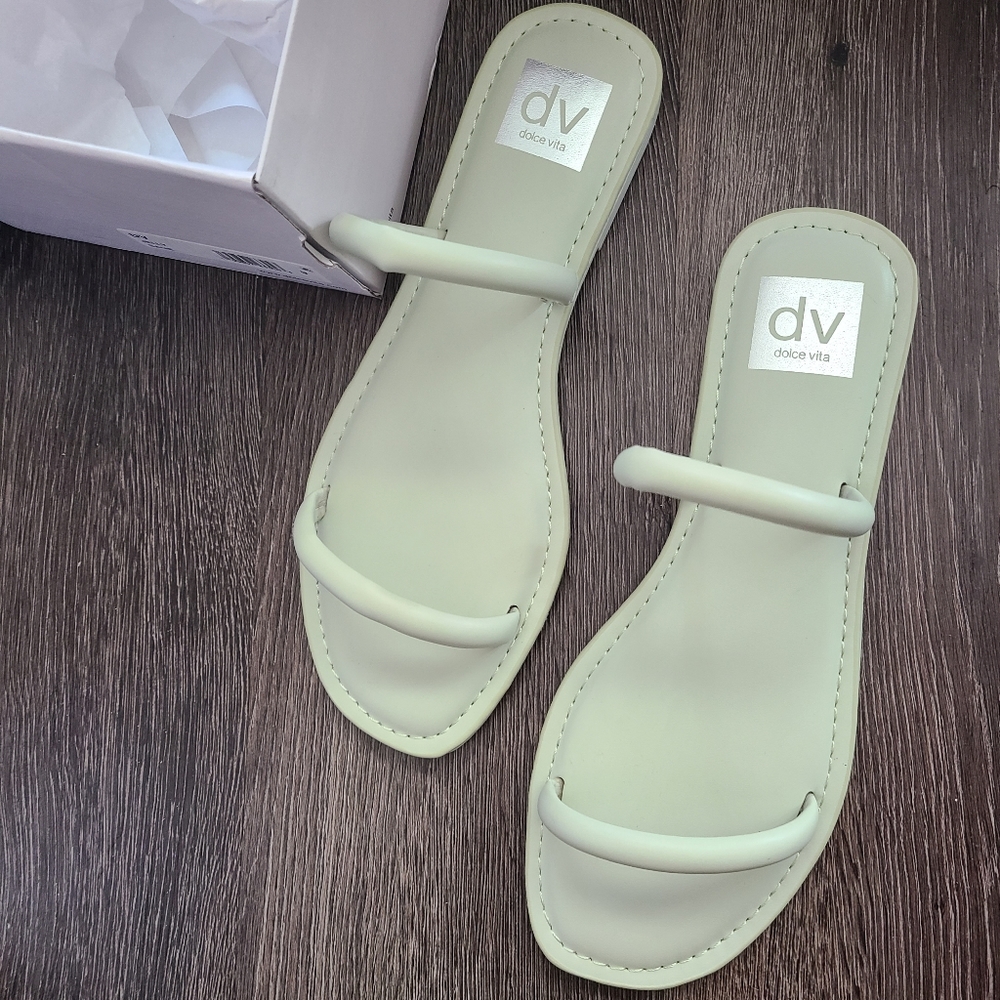 Jelly Sage Dolce Vita Slides